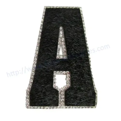 SBC-481 plain embroidery patches by Sinya Accessories