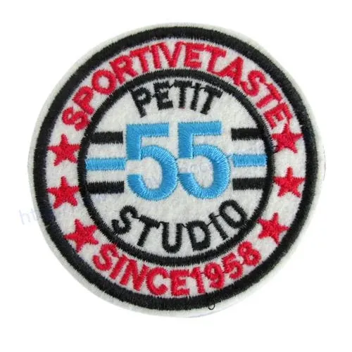 SBC-520 plain embroidery patches by Sinya Accessories