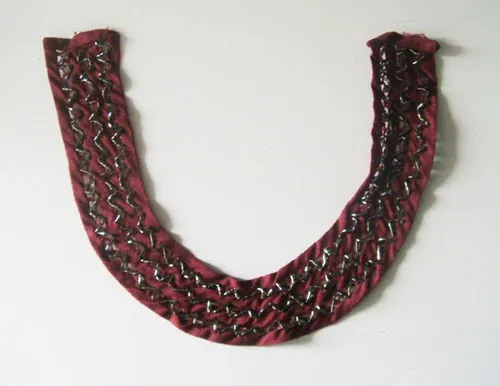 SBK-106 hand beading collars and motifs by Sinya Accessories