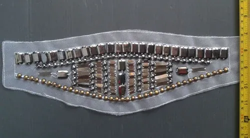 SBK-179 hand beading collars and motifs by Sinya Accessories