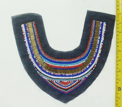 SBK-188 hand beading collars and motifs by Sinya Accessories