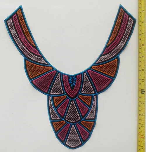 SBK-229 hand beading collars and motifs by Sinya Accessories