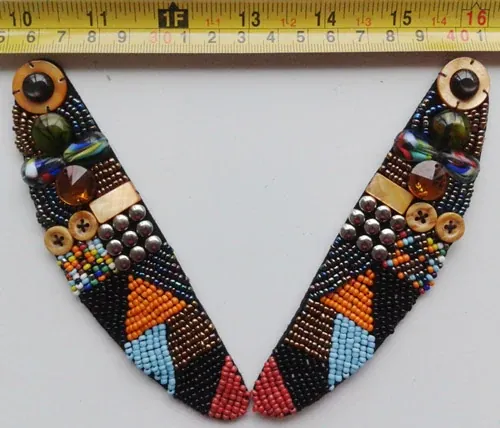SBK-308 hand beading collars and motifs by Sinya Accessories
