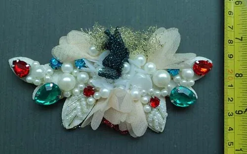 SBK-354 hand beading collars and motifs by Sinya Accessories