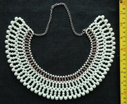 SBK-382 hand beading collars and motifs by Sinya Accessories