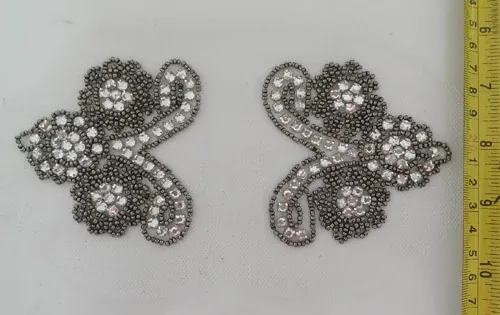 SBK-409 hand beading collars and motifs by Sinya Accessories