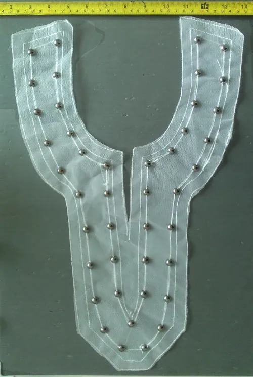 SBK-445 hand beading collars and motifs by Sinya Accessories