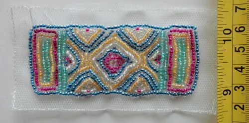 SBK-564 hand beading collars and motifs by Sinya Accessories