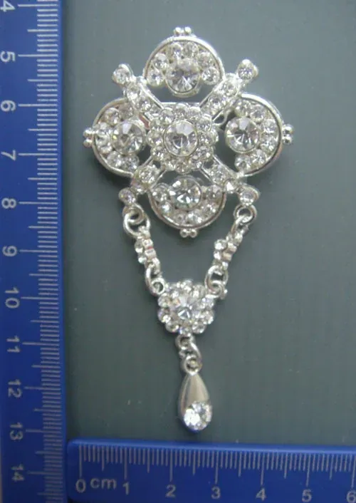 SBR-002 diamond brooches by Sinya Accessories