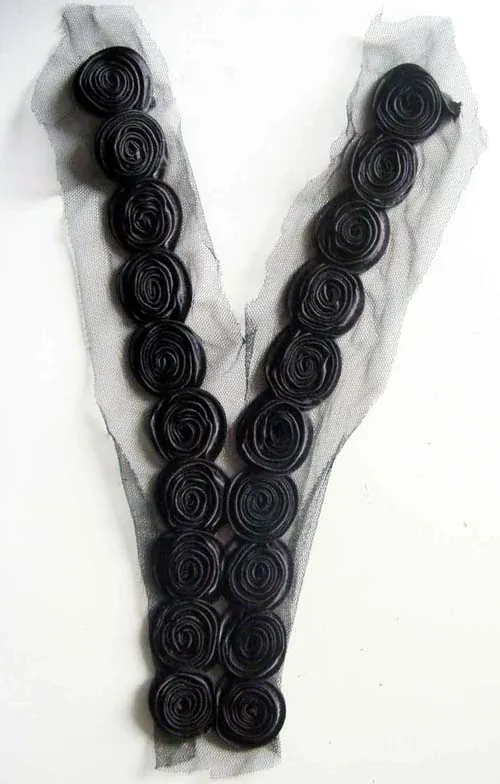 SCN-093 machine crochet collars by Sinya Accessories