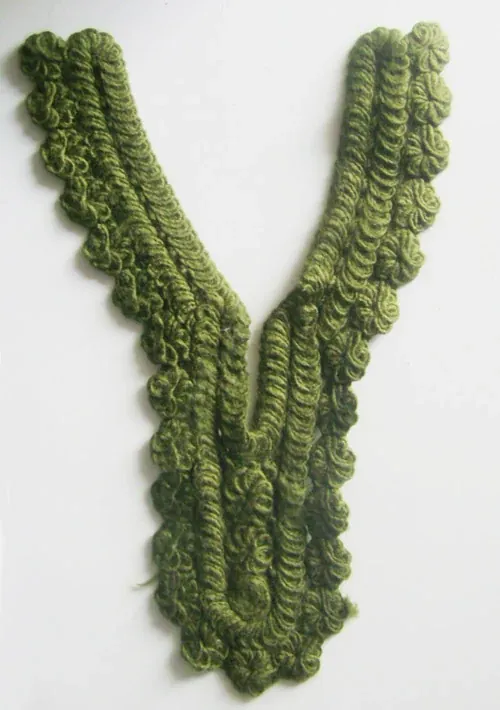 SCN-096B machine crochet collars by Sinya Accessories