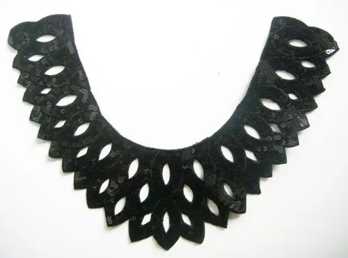 SCN-116 machine crochet collars by Sinya Accessories