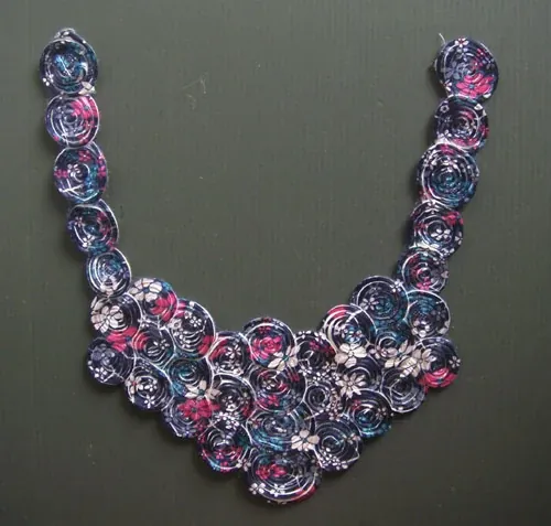 SCN-121 machine crochet collars by Sinya Accessories