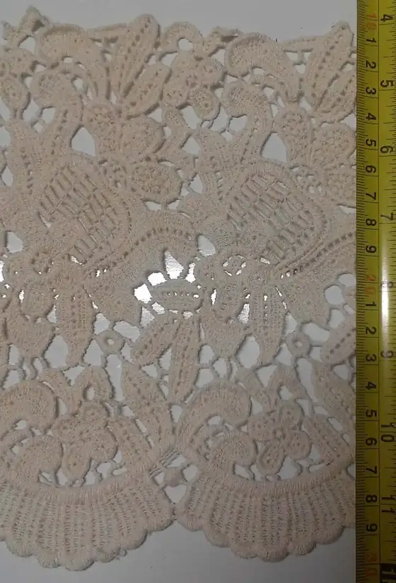 How To Choose Lace Trim For Garment Production illustrated with a Sinya product photograph