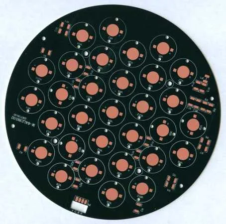 2 Layer Aluminum PCB Black Solder Mask – view 2