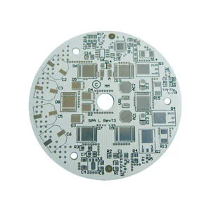 1 Layer Aluminum PCB White Solder Mask – view 2