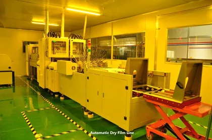 Automatic Dry Film Line