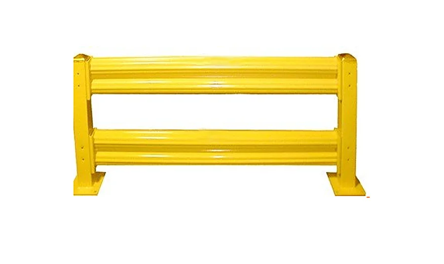 SL-MG-01 double rail machine guard in safety yellow