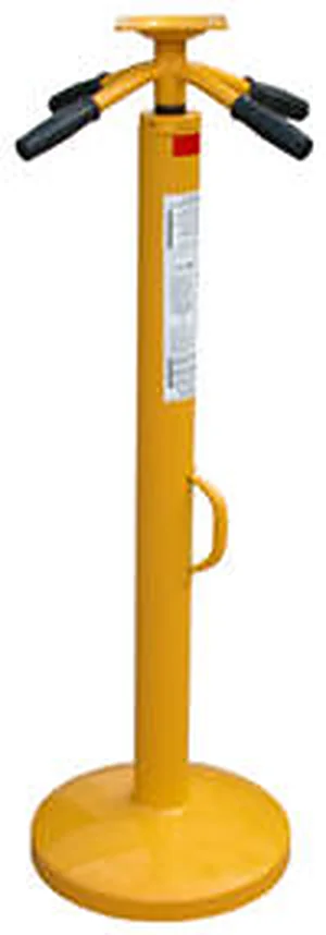SL-TJ-01 trailer stabilising jack with 14 inch dome base and acme screw column