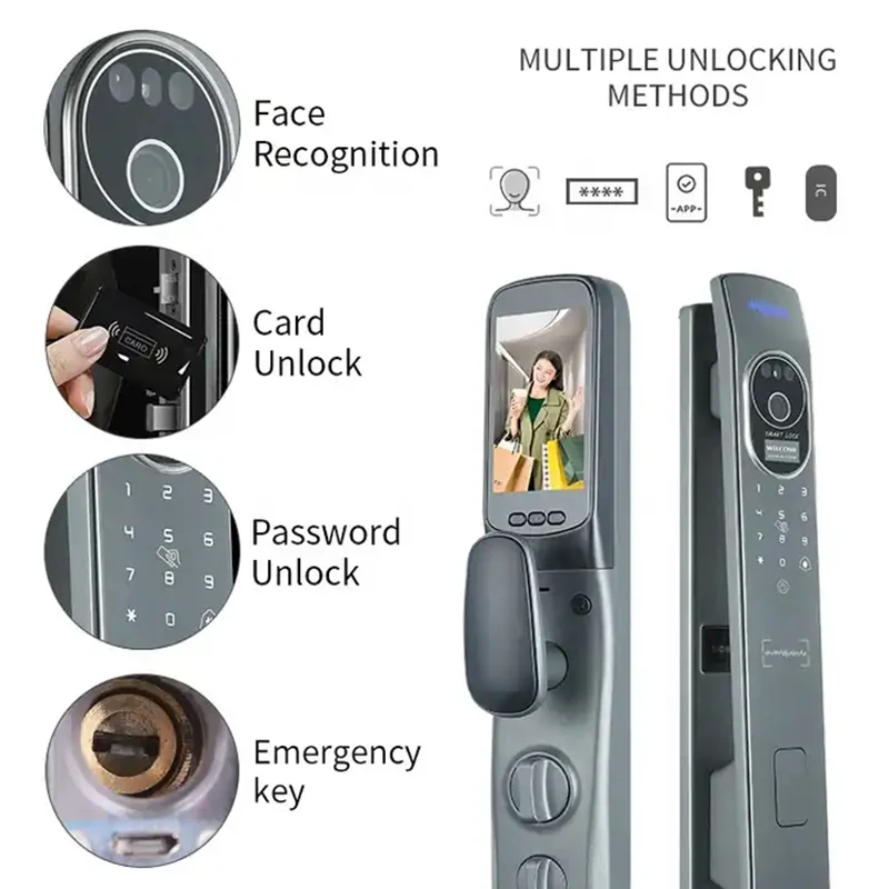 D7 Face Scanner Door Lock view 7