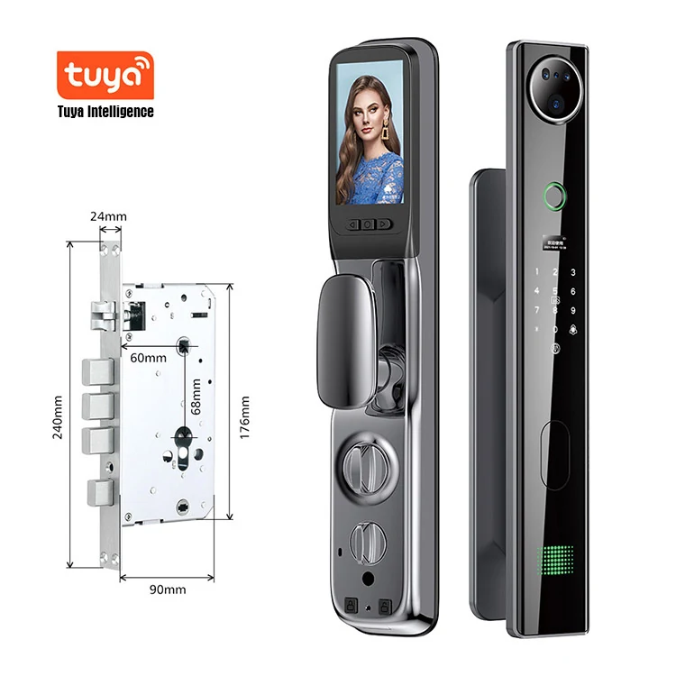 D2 Facial Recognition Door Lock view 5