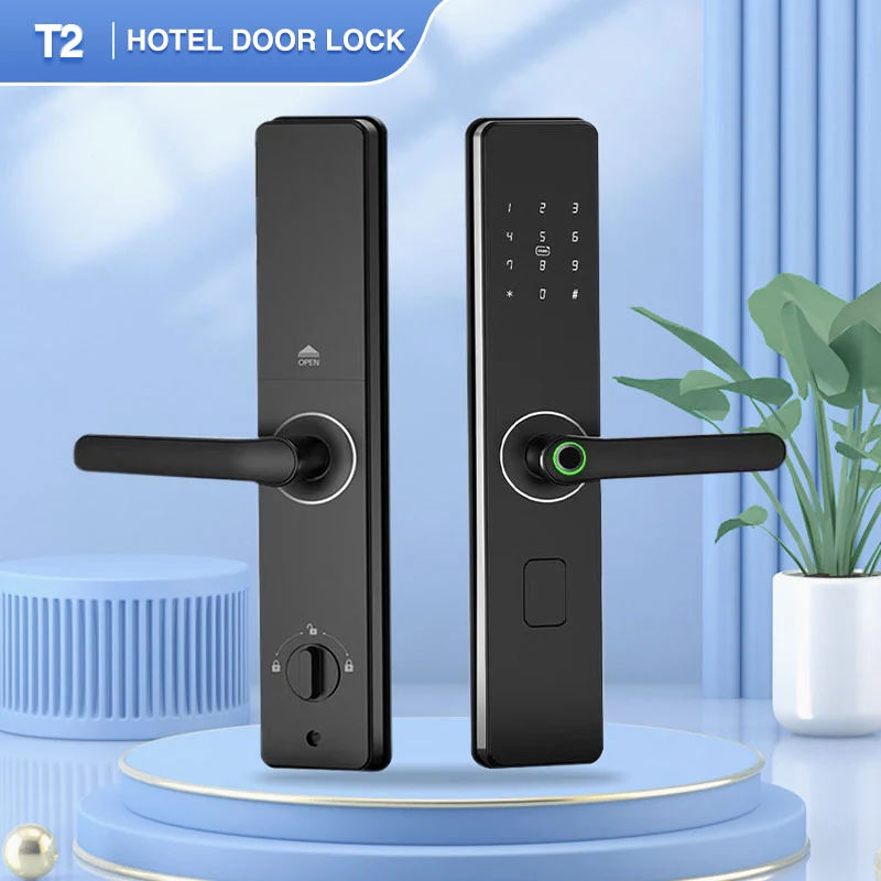 T2 Fingerprint Hotel Lock view 2