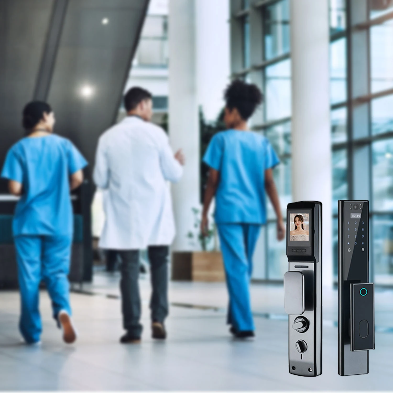 Healthcare Buildings access control application