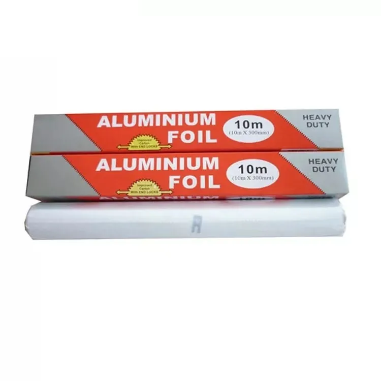 Aluminium Foil Roll for Food Packaging in Silver and Red manufactured by Ningbo Smile Commodity Co., Ltd