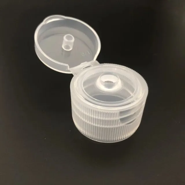 Flip Top Cap 18/410–28/410 0.05–0.07 ml in Black manufactured by Ningbo Smile Commodity Co., Ltd