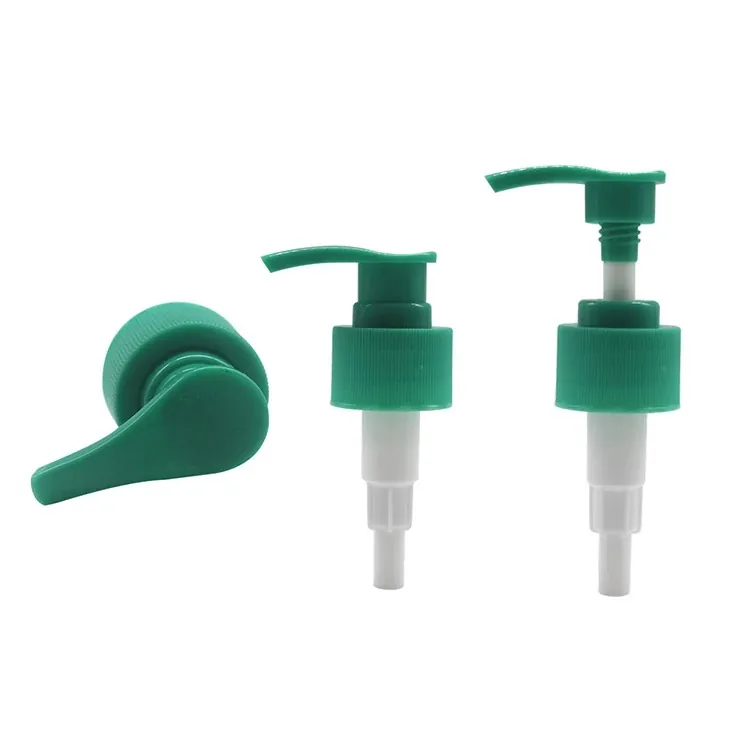 Lotion Pump 24/410–28/410 1.5–2.0 cc in Green and Navy manufactured by Ningbo Smile Commodity Co., Ltd