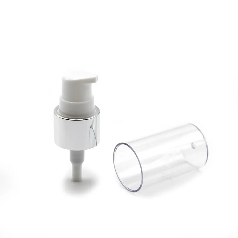 Treatment Pump 20/410 Aluminium Closure in Silver and Grey manufactured by Ningbo Smile Commodity Co., Ltd