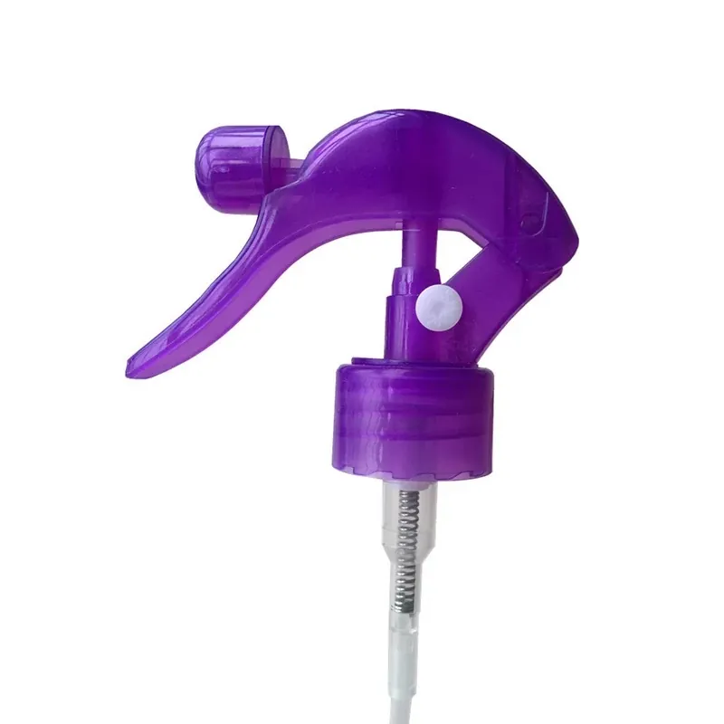 Trigger Sprayer 24/410–28/410 0.5–0.7 ml in Purple and Navy manufactured by Ningbo Smile Commodity Co., Ltd
