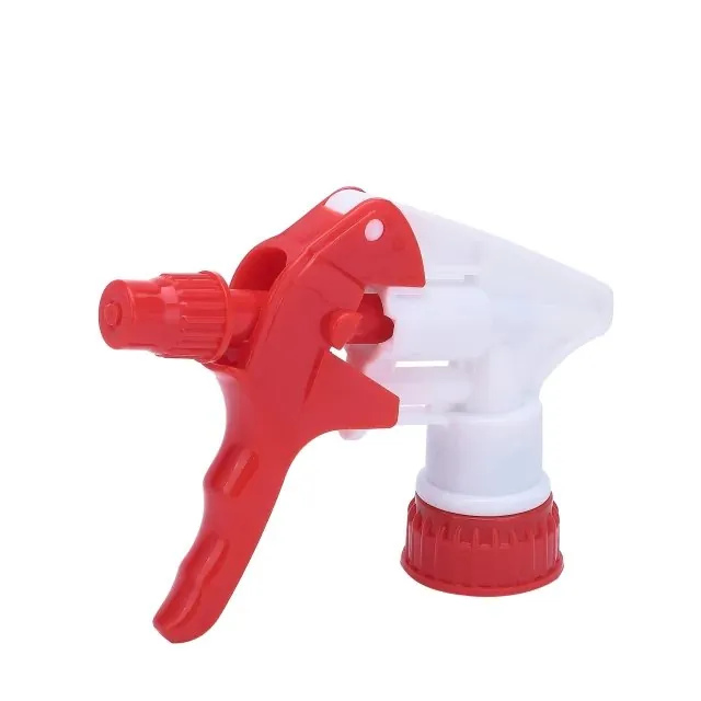 Trigger Sprayer 28/400–28/415 1.0 ±0.1 ml in Red and White manufactured by Ningbo Smile Commodity Co., Ltd