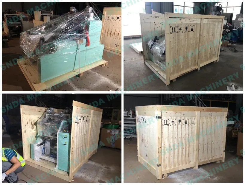 Two sets Honeycomb Paper Making Machine Delivery to UK
