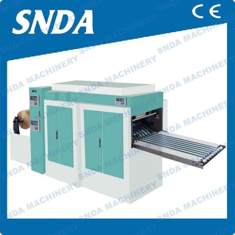Front view of the SD-SS350 with adjustable strip length control and folding unit