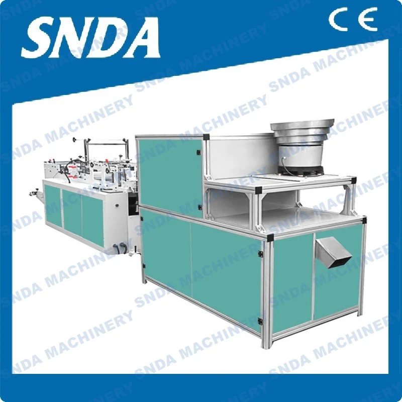 this machine fully automatic pet poop bag making machine with control panel and film unwinding stand