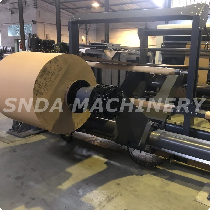 Control panel and touchscreen interface of the high speed paper sheeter