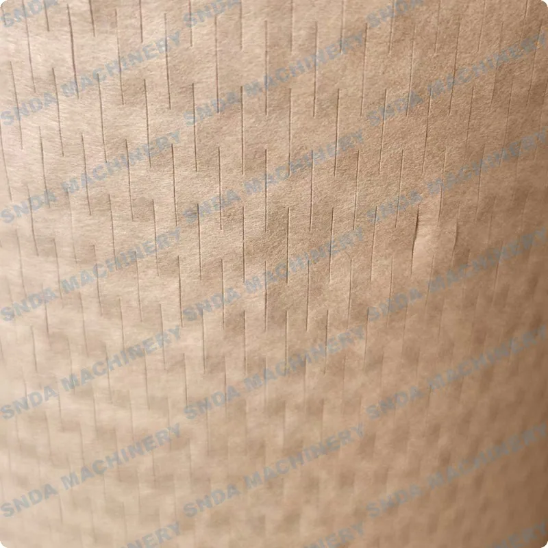 Close-up of the dispenser's core and paper roll loading mechanism