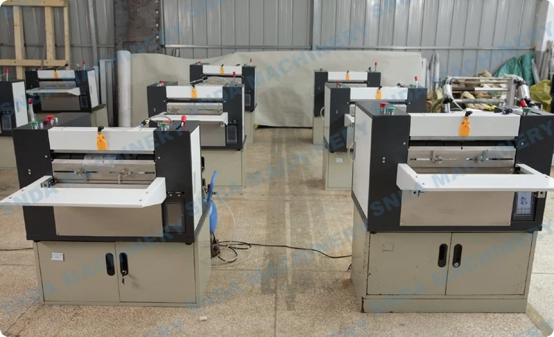 Model 450 Packing Machine with pre-opened PE bag roll and touch screen control panel