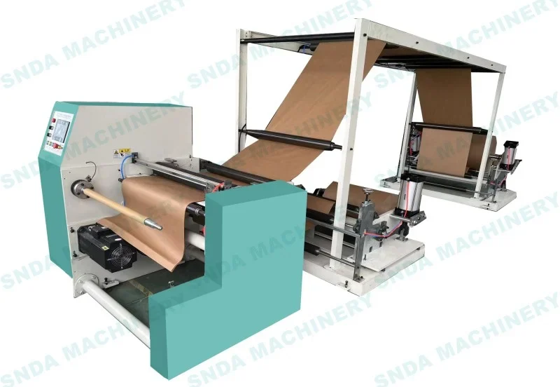 Paper Cushion Making Machine built by SNDA Machinery