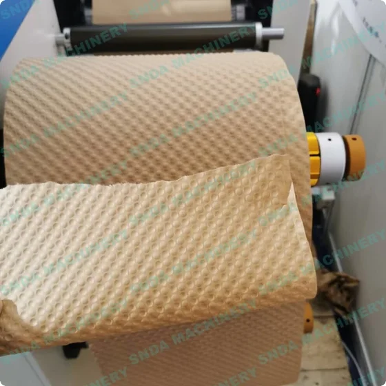 Kraft Bubble Paper Making Machine manufactured by SNDA Machinery