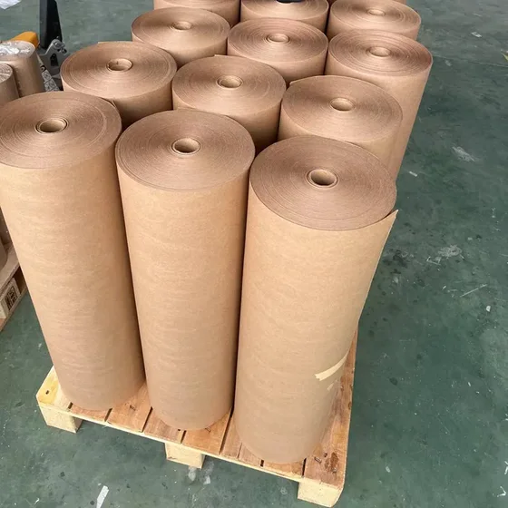 Kraft Paper Rewinding Machine for Cushion Making manufactured by SNDA Machinery