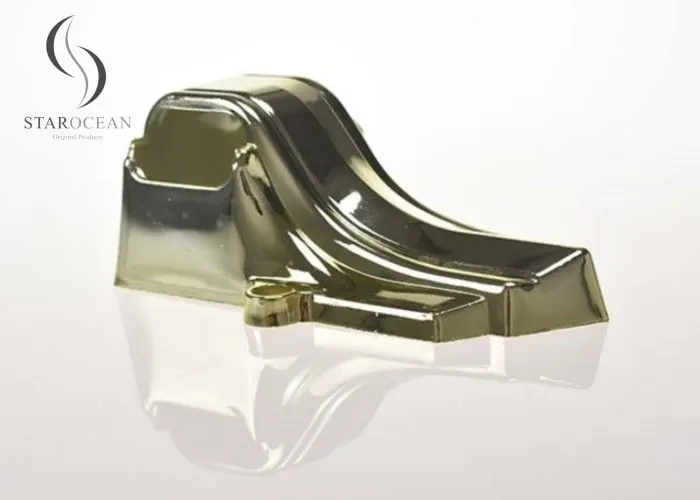 Gold Color Coffin Fittings Suppliers , Coffin Christmas Ornaments Light Weight 10# view 3
