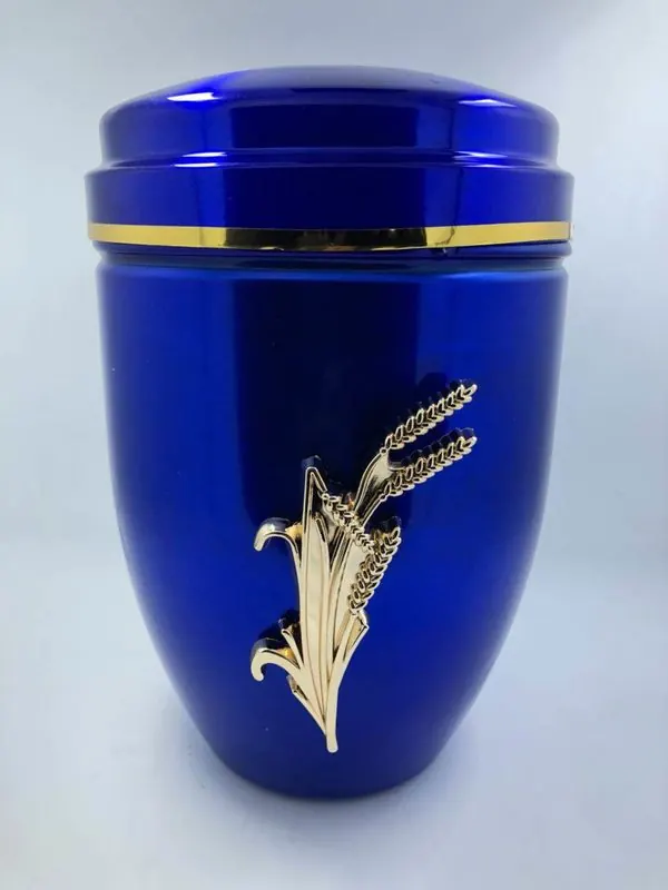 Europe Style Decorative Funeral Urns High Strength Aluminium Materials view 2