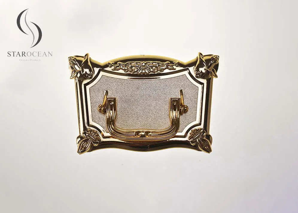 Luxurious Gold-Plated Style High Load Bearing High Quality Coffin Accessories P9803 view 1
