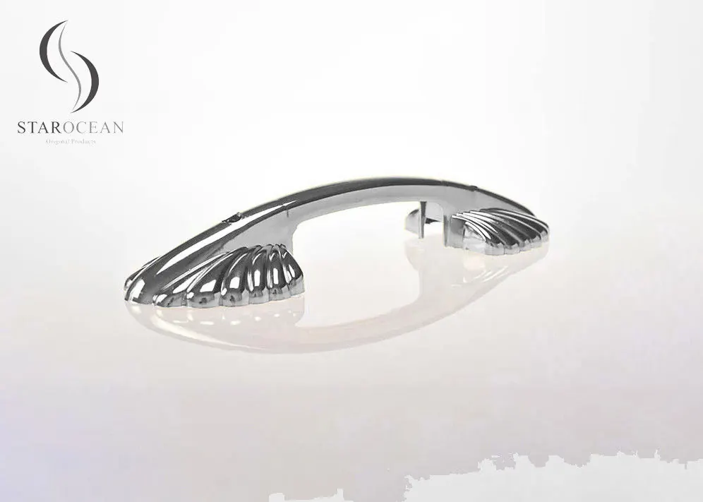 Silver Plastic Coffin Handles Shell Style Premium Quality Long Service Life P9003 view 2