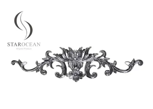 Silver Electroplated Surface Exquisite Jewelry Coffin Decoration Accessories PF12