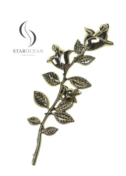 Plastic Rose Coffin Ornaments , Coffin Fittings for Coffin Lid Decoration PF13 view 1
