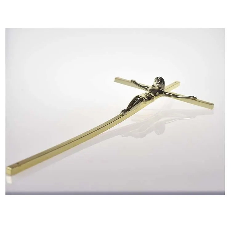 ABS Plastic Jesus Cross Electroplating Fast Delivery Coffin Decoration PJ-05 view 2