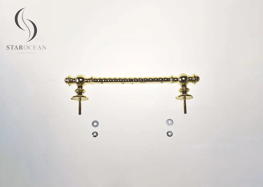Plastic Helical Reinforced Coffin Handles Electronic Plating Treatment SGS Approved P9012 view 1